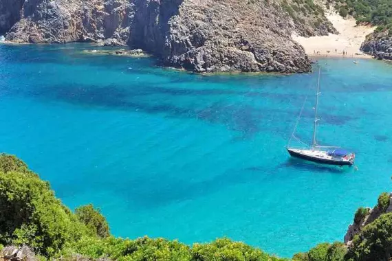 Porto Torres, Sardaigne : plage d'Alghero