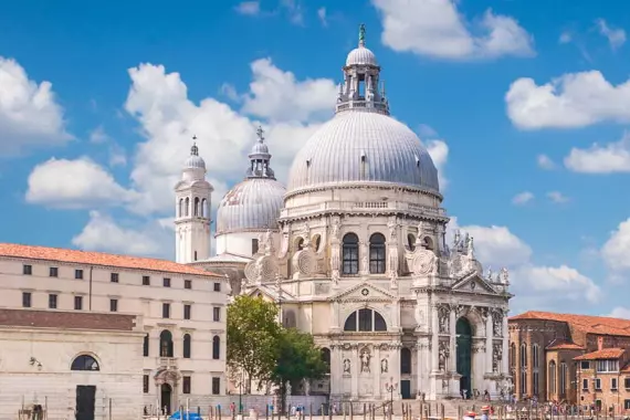 Vue sur le skyline de Venise