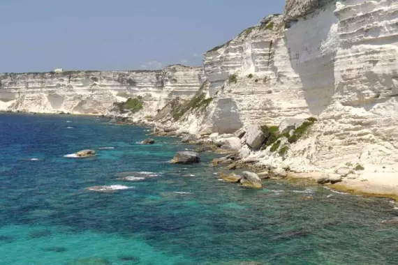 Bonifacio Corse: vue panoramique