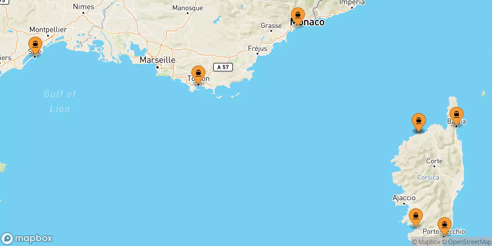 Ferry de la France pour la France