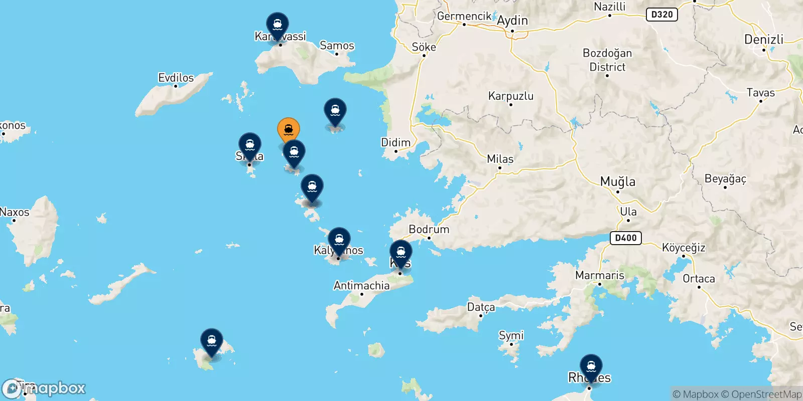 Ferry de Arkyi pour la Grèce