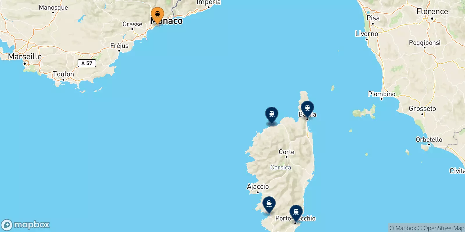 Ferry de Nice pour la France