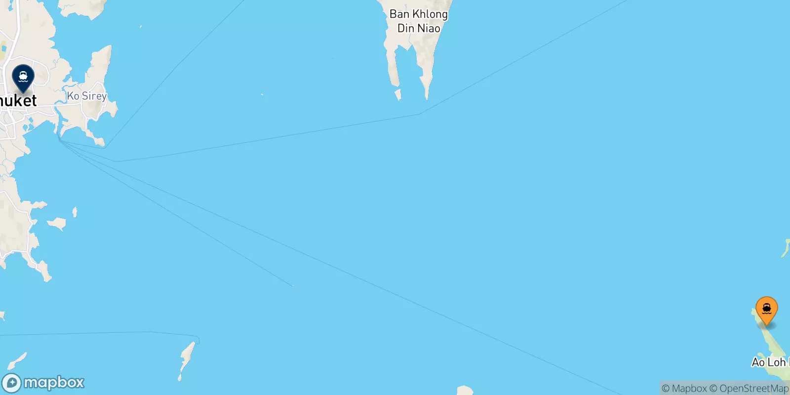 Ferry de Koh Phi Phi (Laemtong Beach)