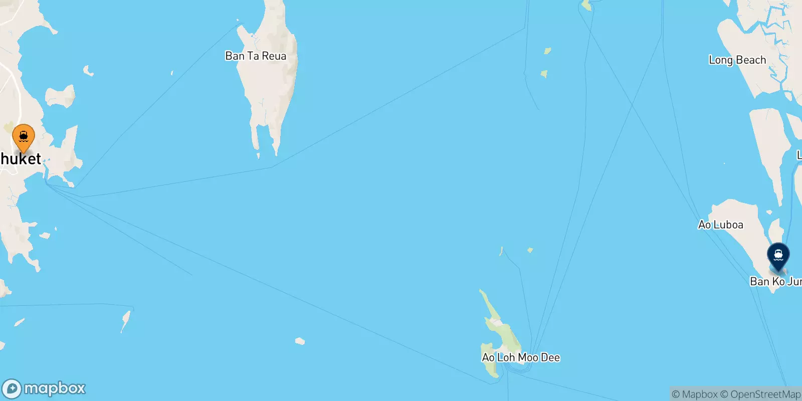 Ferry dal Île De Phuket pour Koh Jum